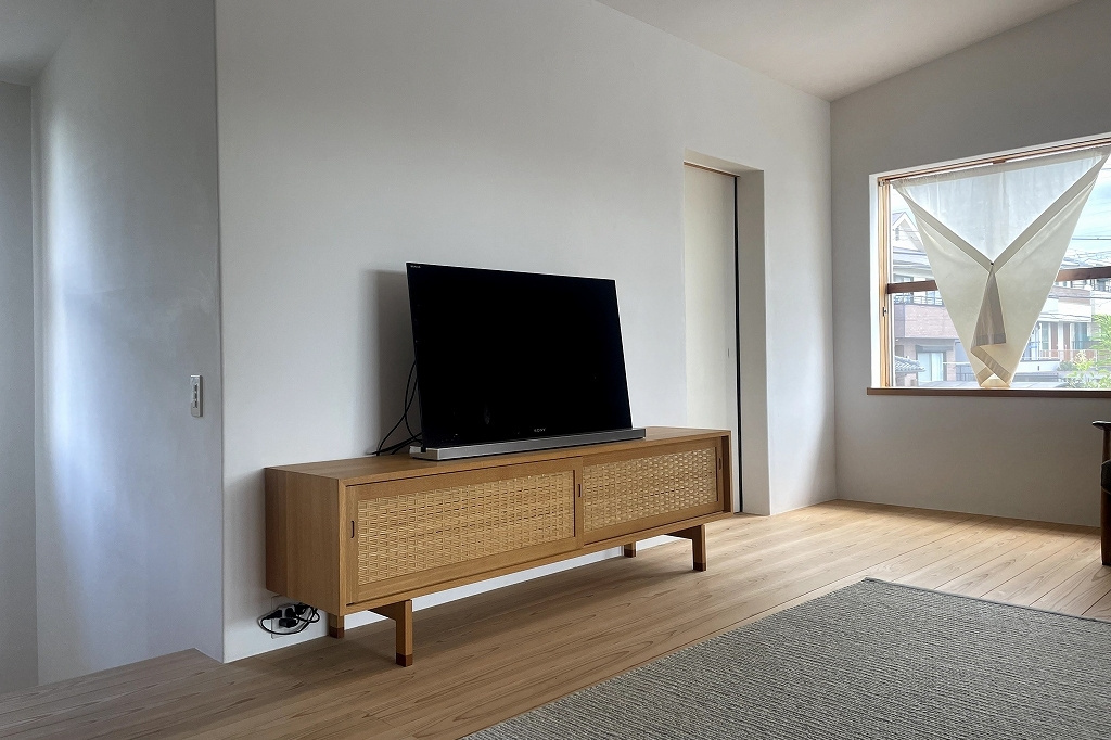 Order made low board / ナラ　ラタン